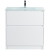тумба для раковины belbagno kraft-800-2c-pia-bo, напольная, цвет белый.