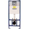 инсталляция bewash bw74 k500rzvp0200mkk00000 для унитаза, с клавишей смыва хром матовый