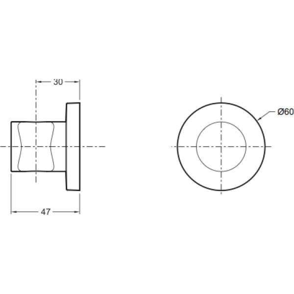 держатель для ручного душа jacob delafon modulo 8466d-cp