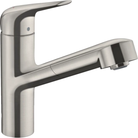 Смеситель для кухни Hansgrohe Focus M42 71829800, сталь