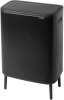 мусорное ведро brabantia bo hi 130625 30 + 30л