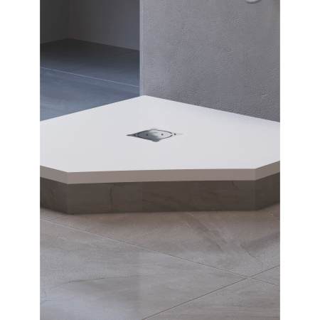 душевой поддон из искусственного камня rgw stone tray st/t-w 80×80 16155088-01 белый
