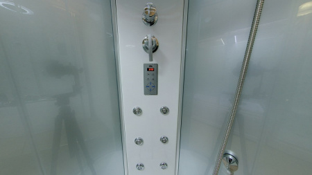 душевая кабина timo lux 100x100 tl-1503 с гидромассажем