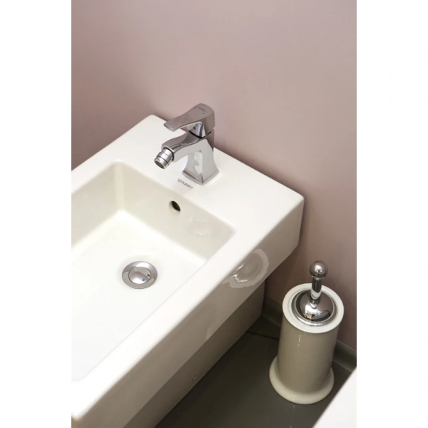 смеситель hansgrohe metris classic 31275000 для биде, с донным клапаном, хром