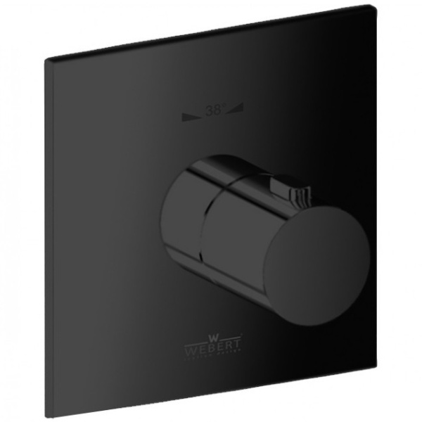смеситель для душа webert elio el972101560 черный матовый