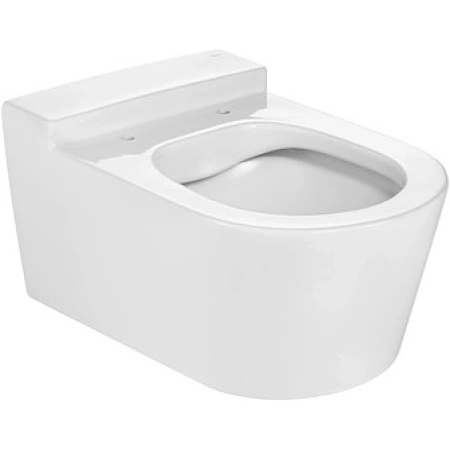 унитаз подвесной roca inspira 346528000 безободковый, белый