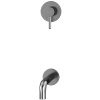 смеситель для ванны whitecross y brushed nickel yset03nib брашированный никель