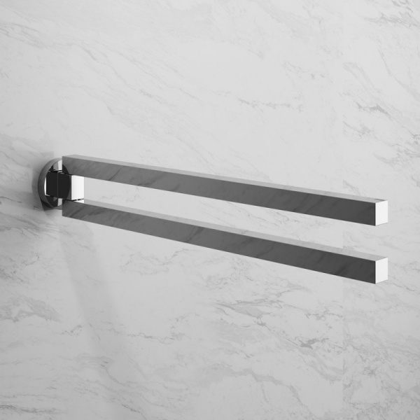 Полотенцедержатель двойной, поворотный, 450 мм Keuco Edition 90 19018 010000 хром