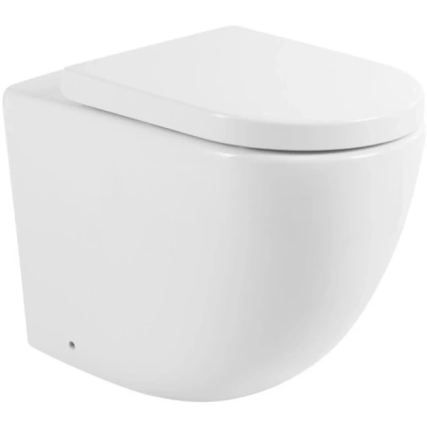 унитаз приставной belbagno sfera-r bb2141cbr без сиденья