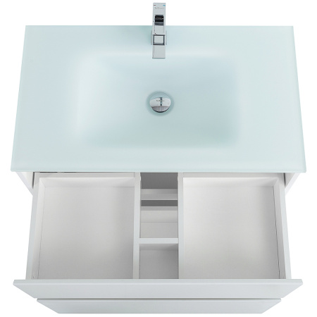 тумба для раковины belbagno kraft-800-2c-pia-bo, напольная, цвет белый.