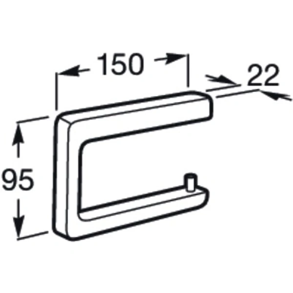 Держатель туалетной бумаги Roca Tempo 817034022