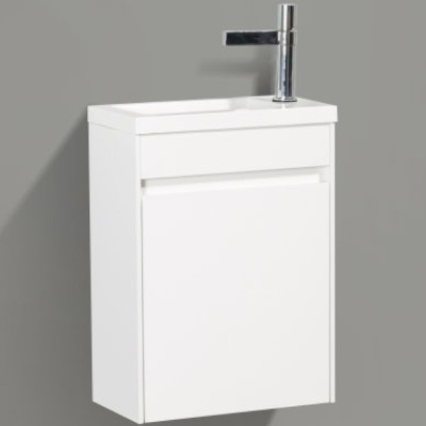 тумба под раковину belbagno pietra mini 40 pietra mini-400-1a-so-bl-r подвесная bianco lucido