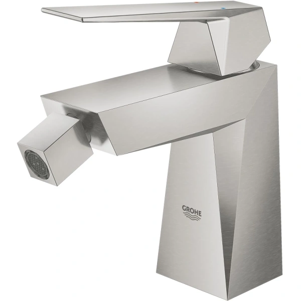 смеситель grohe allure brilliant 23117dc0 для биде, с донным клапаном,