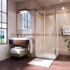 душевой уголок wasserkraft main 90×90 41s03 профиль хром, стекло прозрачное