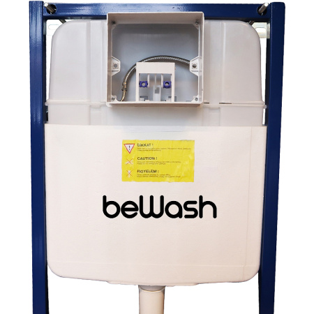 инсталляция bewash bw74 k500rzvp0200mkk00000 для унитаза, с клавишей смыва хром матовый