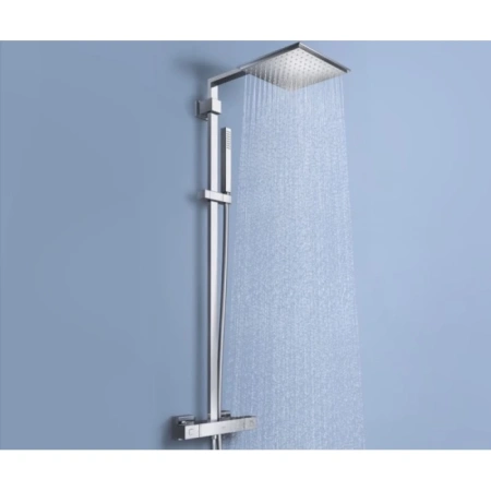 душевая система 230 мм grohe euphoria cube 26087000