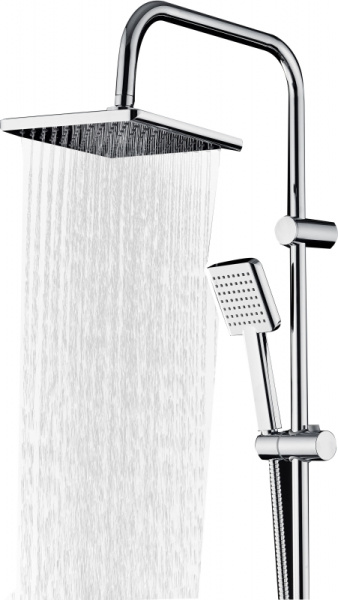 душевая система agger fresh a0494000 цвет хром