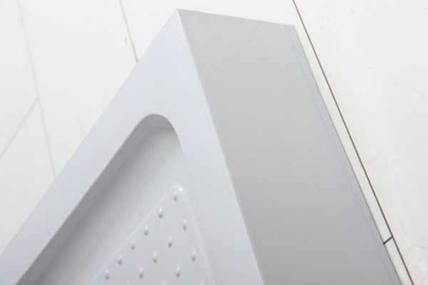 душевой поддон 95х95 см belbagno tray tray-bb-a-95-15-w с антискользящим покрытием, белый