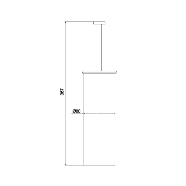 Ёршик для унитаза Fima Carlo Frattini Rotola F6006/3OS, напольный, брашированное золото