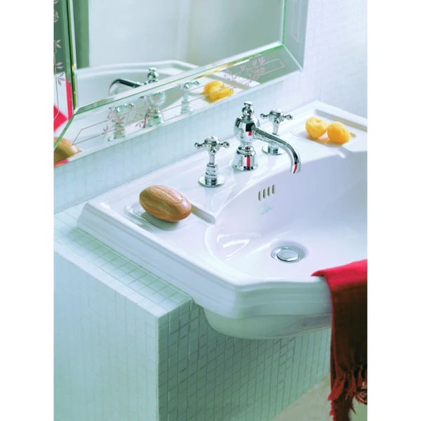раковина накладная simas arcade ar835bi*3 67x49x20 см 3 отверстия