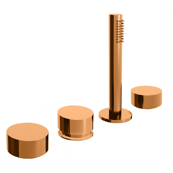 Смеситель на борт ванны Fantini AF/21 27 P9 A267 медь Смеситель на борт ванны Fantini AF/21 27 P9 A267 медь