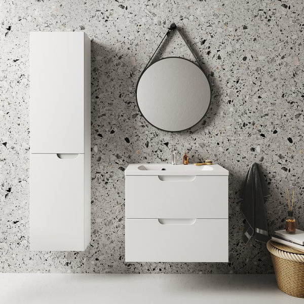 шкаф пенал ravak sb classic ii 40 l x000001472 подвесной белый