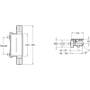 Термостат для ванны Jacob Delafon Metro E21768-CP + E32910-CP
