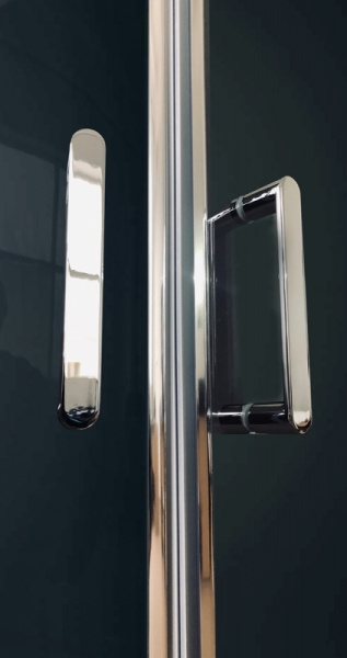 душевой уголок royal bath rb8120bp-t-ch-r с поддоном