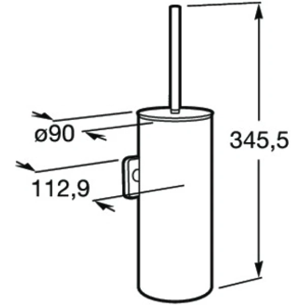 Ёршик для унитаза Roca Victoria 816666001