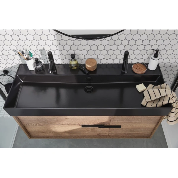 раковина jacob delafon vivienne exbk112-ngm 120 см