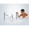 смеситель для раковины 190 с донным клапаном hansgrohe talis select s 72044000