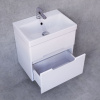 тумба белый 49,5 см jorno moduo slim mod.01.50/p/w