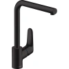 Смеситель для кухни Hansgrohe Focus M41 31817670, черный матовый