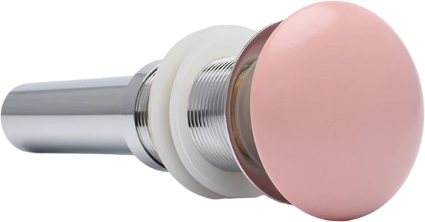 донный клапан aquame aqm7002-0mp клик клак, розовый матовый