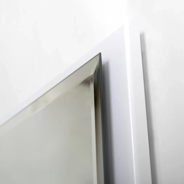 зеркало cezares interni 100 czr-spc-int-1000-900-led-tch-warm-bl с подсветкой bianco lucido с сенсорным выключателем и подогревом