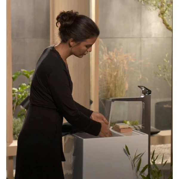 смеситель для отдельностоящей раковины hansgrohe metropol 74530000