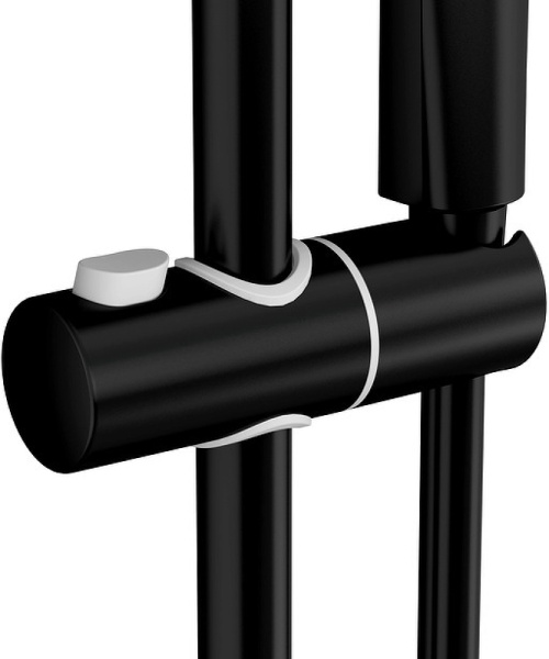 душевой гарнитур cersanit neno 63696 черный матовый