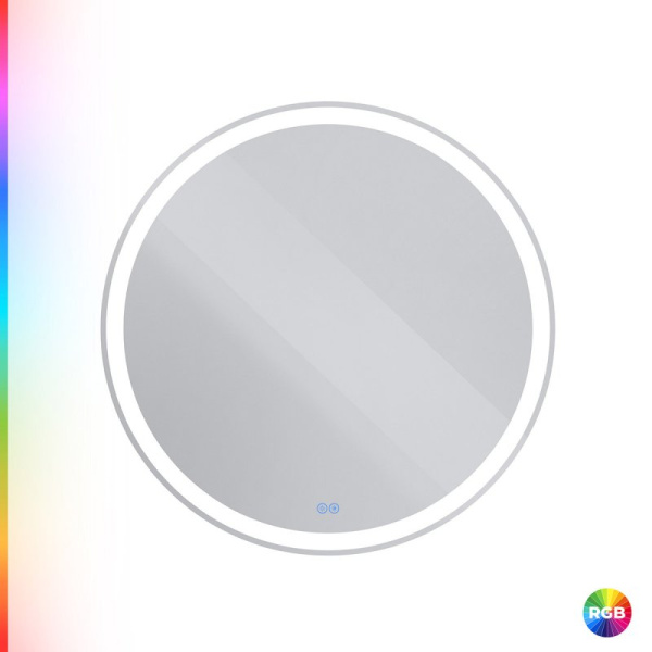 зеркало cezares multicolore 120 czr-spc-mc-1200-800-rgb-tch с подсветкой с сенсорным выключателем и функцией памяти