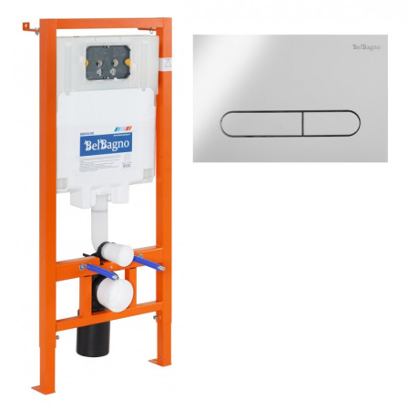 инсталляция belbagno bb002-80/bb012-mr-nero.m с черной матовой клавишей смыва