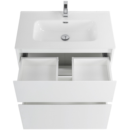 тумба для раковины belbagno kraft-800-2c-pia-bo, напольная, цвет белый.