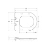 комплект унитаза с инсталляцией belbagno uno bb3105chr/sc/bb002-80/bb014-sr-bianco с сиденьем микролифт и белой клавишей смыва