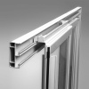 душевая дверь ravak supernova asdp3-120 00vg01r211 профиль белый витраж пластик pearl