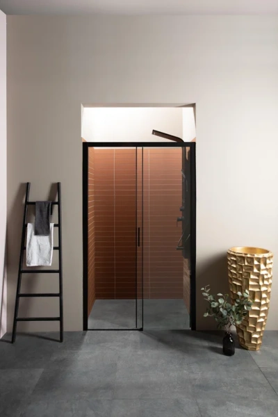 душевая дверь в нишу aquanet pleasure ae60-n-140h200u-bt