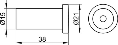 крючок для полотенца keuco plan 14916 370000 черный ral 9011