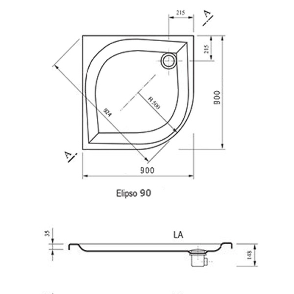 акриловый поддон для душа ravak galaxy elipso la 90х90 a227701210 белый акриловый поддон для душа ravak galaxy elipso la 90х90 a227701210 белый