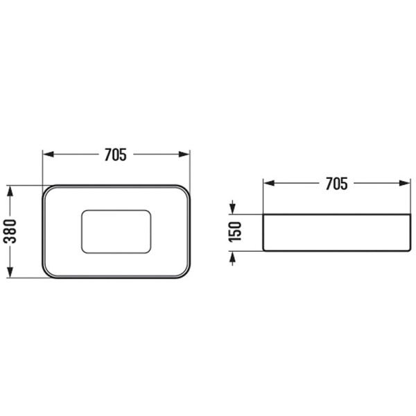 раковина-чаша weltwasser elbach 78575-70 gl-wt 70 10000008699 белая глянцевая