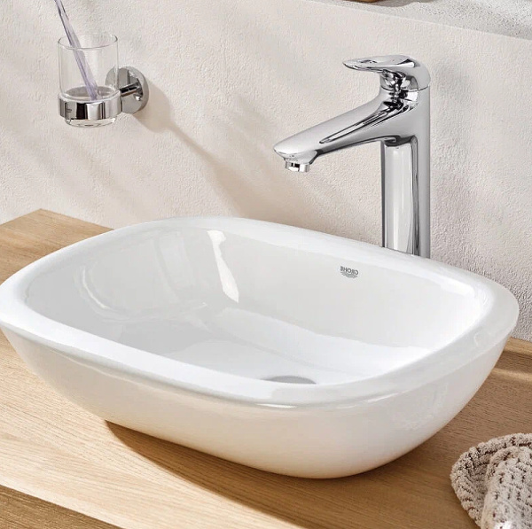 раковина накладная 49,5x38 см grohe eurostyle 39216000