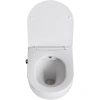унитаз биде подвесной belbagno uno bb3105chr-bs/sc, с сиденьем микролифт, цвет белый