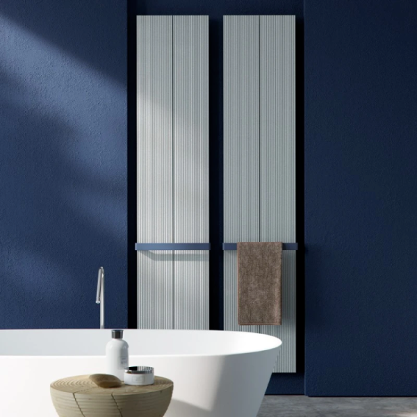 полотенцесушитель antrax loft bath eclf1b170002t/bcor электрический, 40.5x13x170 см, белый матовый