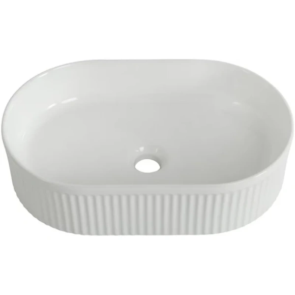 раковина накладная belbagno bb1497, белая.